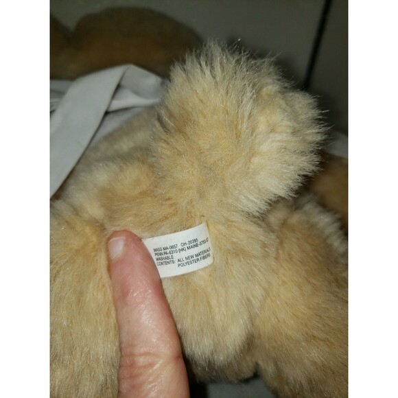 Carlton Cards Teddy Bear Plush 12 Inch Christmas Apron Collectible Toy EUC - Picture 6 of 6